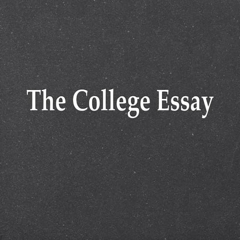 4 college essay