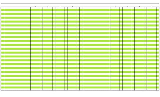 Formato de hoja para Balance general de 4 columnas en forma de reporte ...