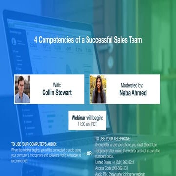 4 Competencies of a Successful Sales Team