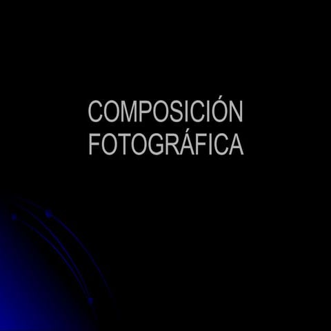 4 ComposicióN FotográFica