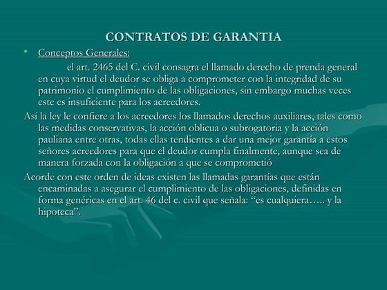 Contratos Mercantiles. Cuestionario 14. Contrato de autofinanciamiento