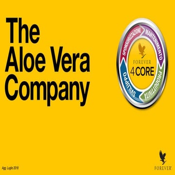 Corso aziendale della Forever Living Products - avere successo con 4 ...