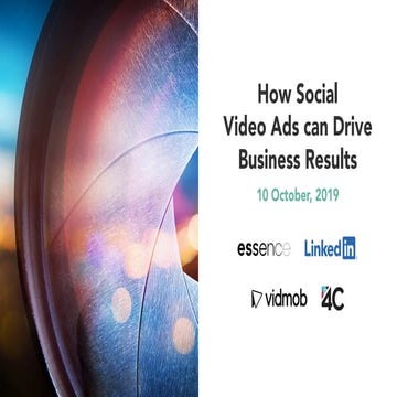 How Social Video Ads Can Drive Business Results