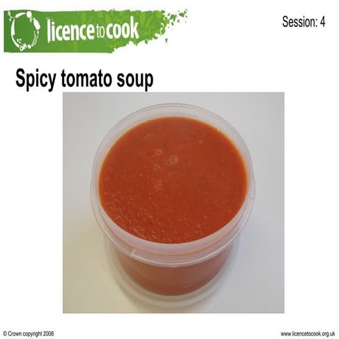 4c Spicy Tomato Soup