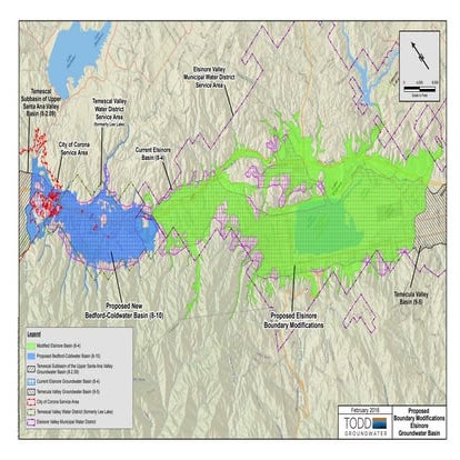 Elsinore Basin Boundary Modification Map