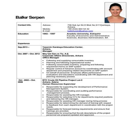 MUHAMMAD SHARIF CV | PDF