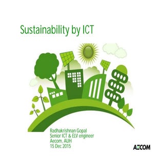 Sustainability in ICT - a brief study