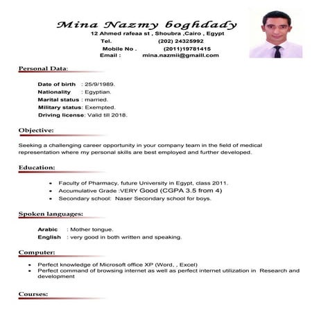 Mina Nazmy-CV-