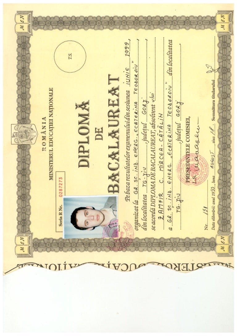 Diploma Bacalaureat