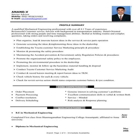 My CV
