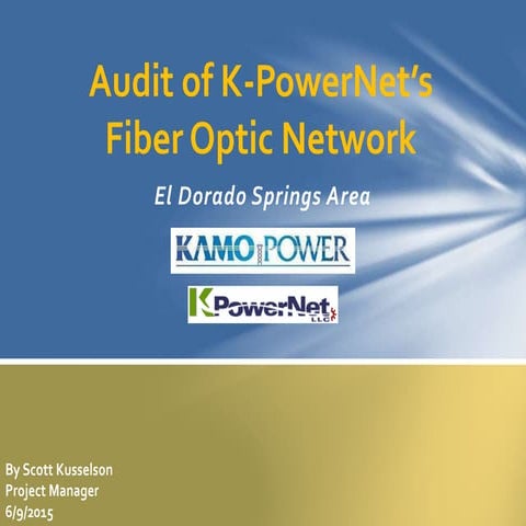 Mapping K-PowerNet’s Fiber Optic Network