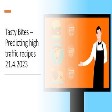4 Data scientist professional - Case Tasty Bites - Predicting recipe site tra...