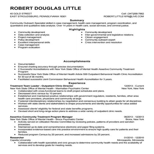 Little Robert Resume 6 11-21-14