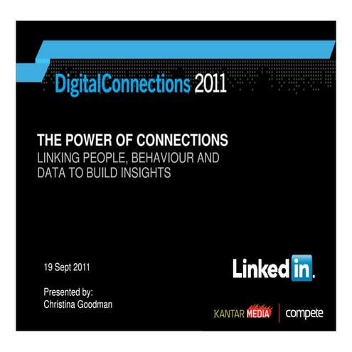 Christian Goodman: The Power of Connections 