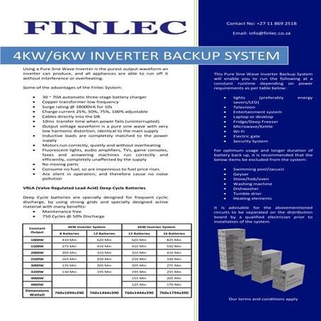 Pamphlet 4kW_6kW - Feb 2016