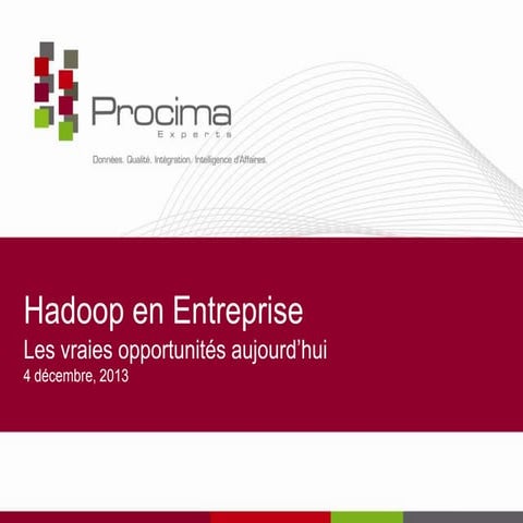 Commencer avec Hadoop