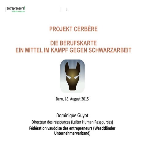 SuisseID Forum 2015 | Anwendung und Nutzen der SuisseID bei FVE