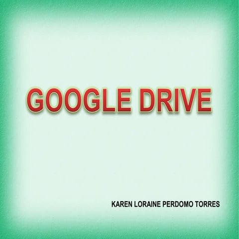 google drive