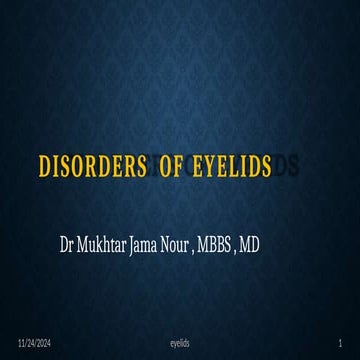 for eye human  disorders of eyelids.pptx