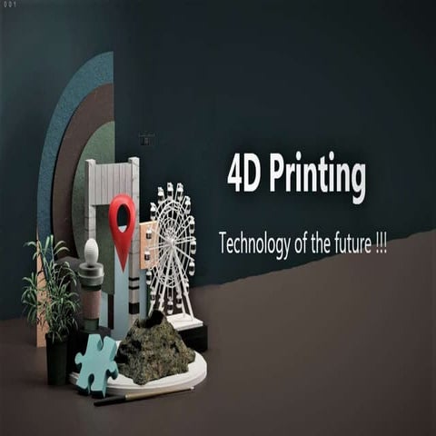 4 D printing Technology  ppt 