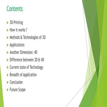 4 d printing technology