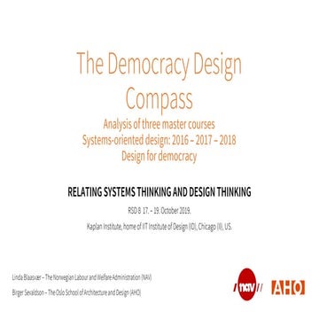 Blassvaer Democracy Compass  