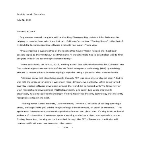 Finding Rover _ 7-26 | DOCX