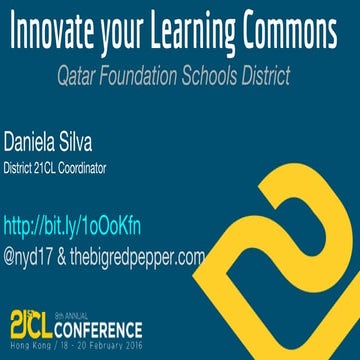 ILC - D.Silva 2016 @21CLHK