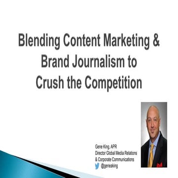 Content Marketing and Brand Journalism Strategy Ragan