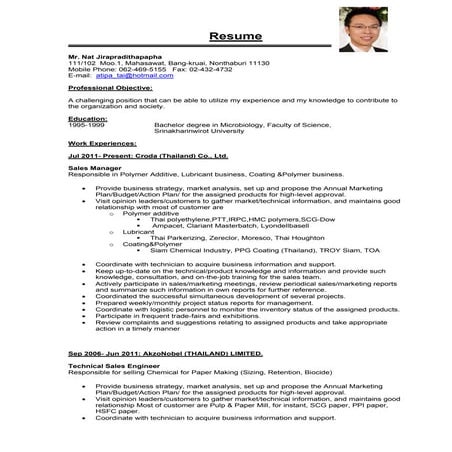 Sai Nay Myo Zaw(CV Form) | DOC