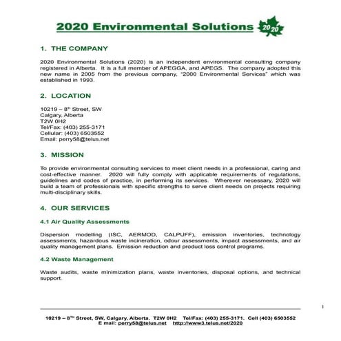 FINAL REV COMPANY BROCHURE