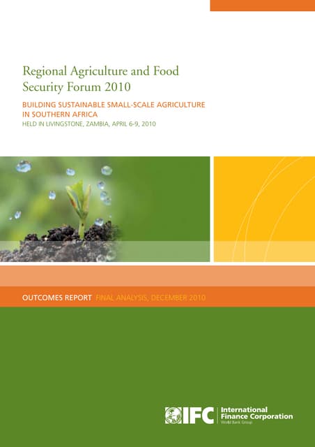 IFC_Agriforum_Report