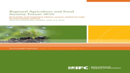 IFC_Agriforum_Report