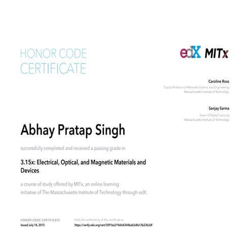Certificate (1) | PDF