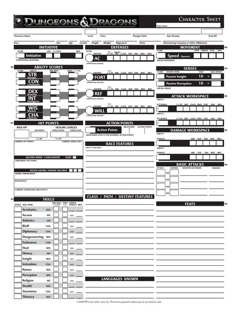 Character Sheet Lvl1monk Character Sheet Lvl1monk
