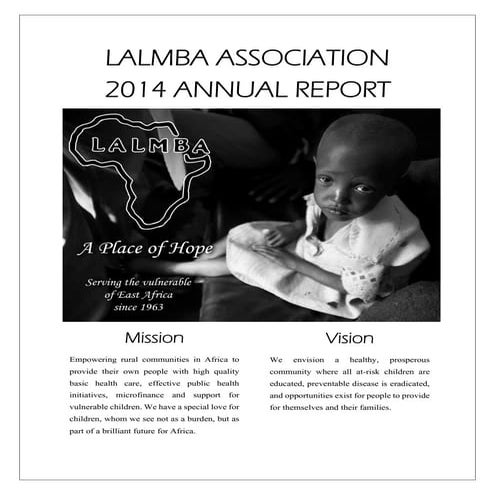 2014 Annual Report for the Public