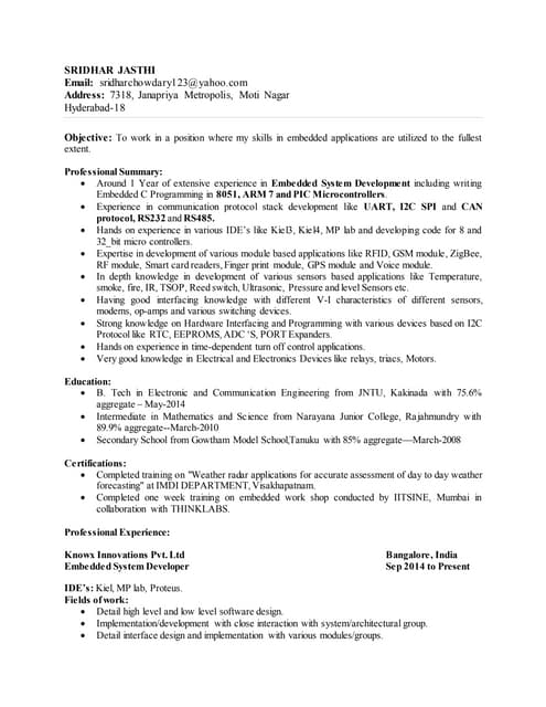 Sridhar Jasthi
