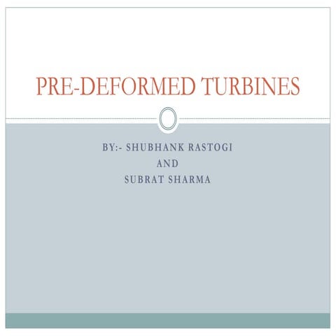 4 efficiency of a turbine in tidal energy | PPTX
