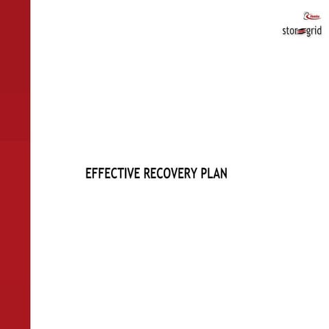 StoreGrid : Restore & Recovery