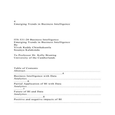 Data analytics and Business Intelligence in Business resilience and ...