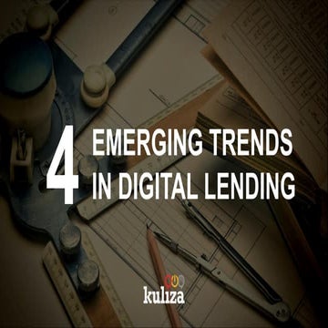4 Emerging Trends in Digital Lending