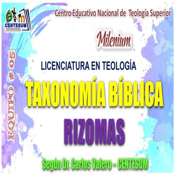 4 Equipo#5 Rizomas Taxo. Bíb..pptx  Teología