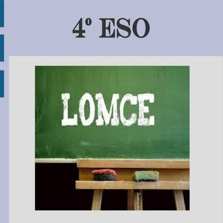 Orientación 4º ESO LOMCE para alumn...