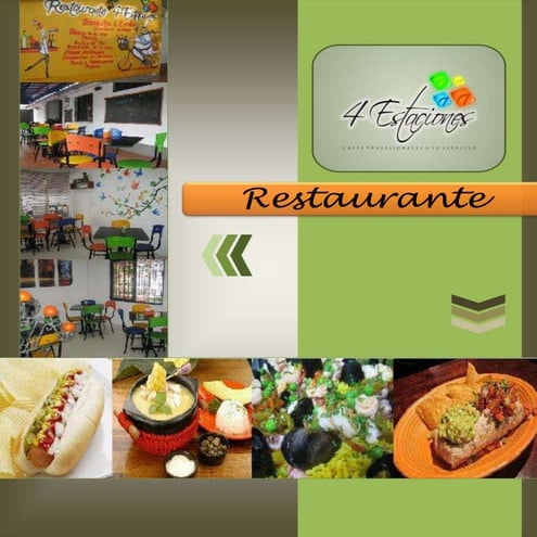 4 estaciones, restaurante trabajo final