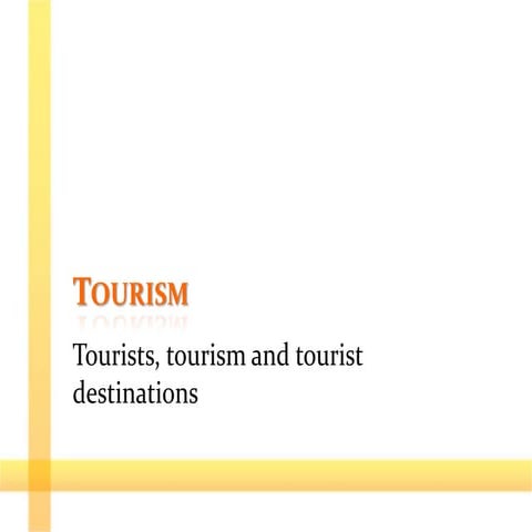 4E Tourism