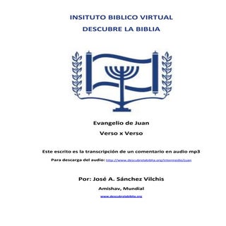 Evangelio de Juan verso por verso