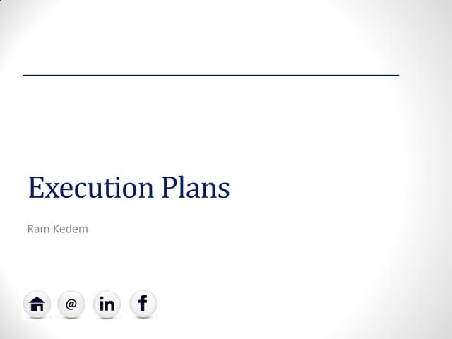 4 execution plans