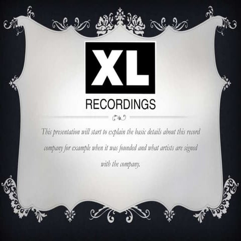 4E XL Recordings presentation