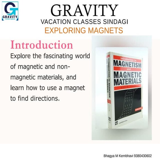 EXPLORING MAGNETS.pdf/6th Science curiosity | PDF