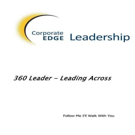 360 leader   leading across session handout